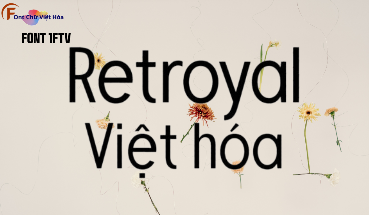 Font 1FTV Retroyal Medium