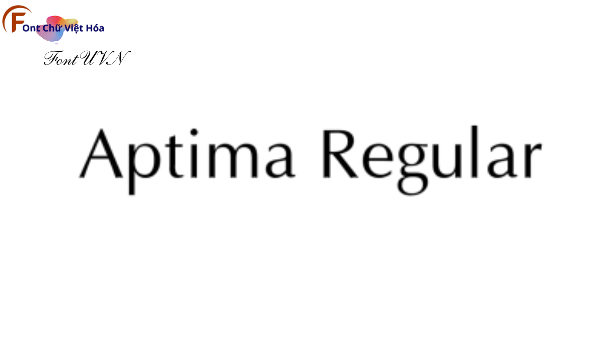Font Aptima UVN