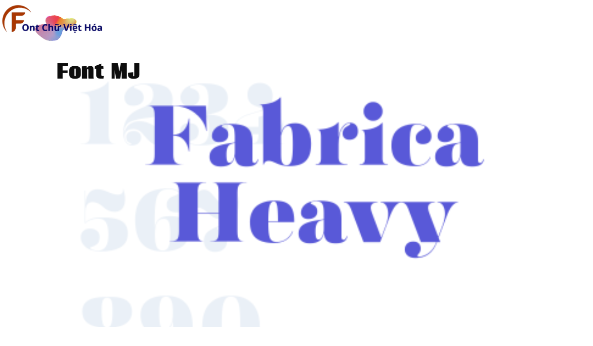 Font MJ Fabrica-Heavy