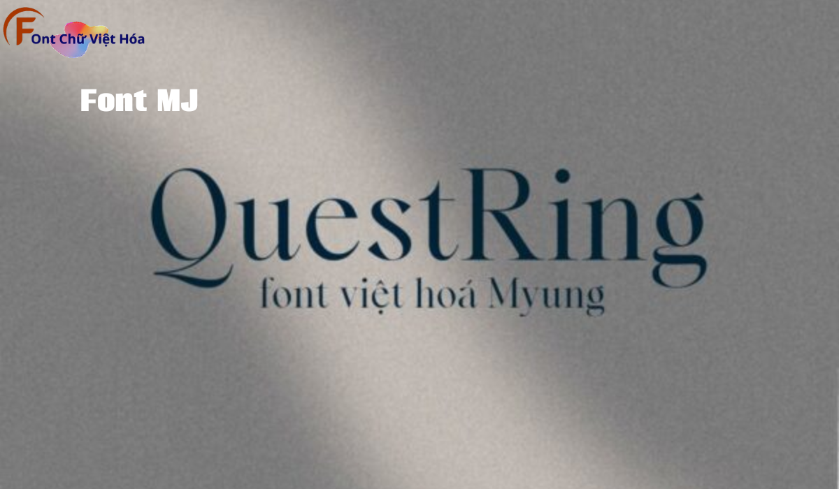 Font MJ Quest and Ring