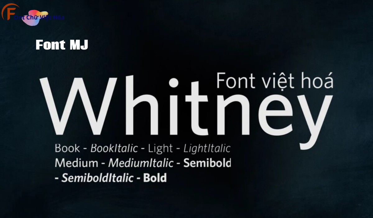 Font MJ Whitney