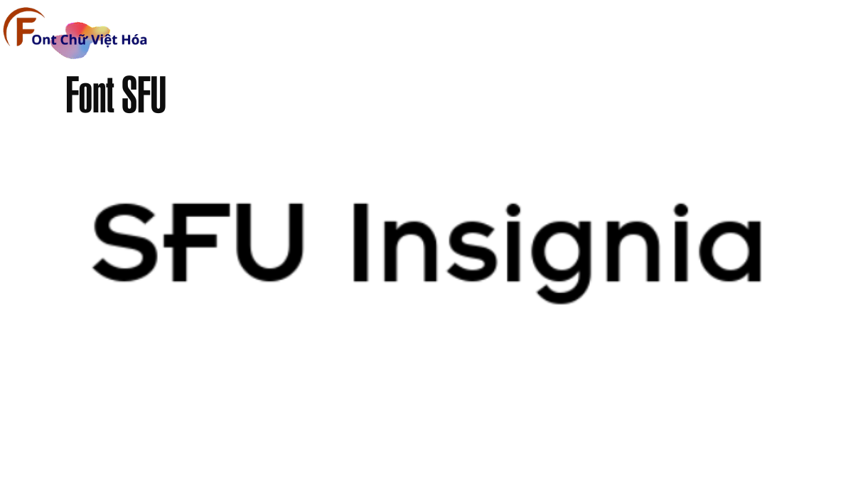 Font SFU Insignia
