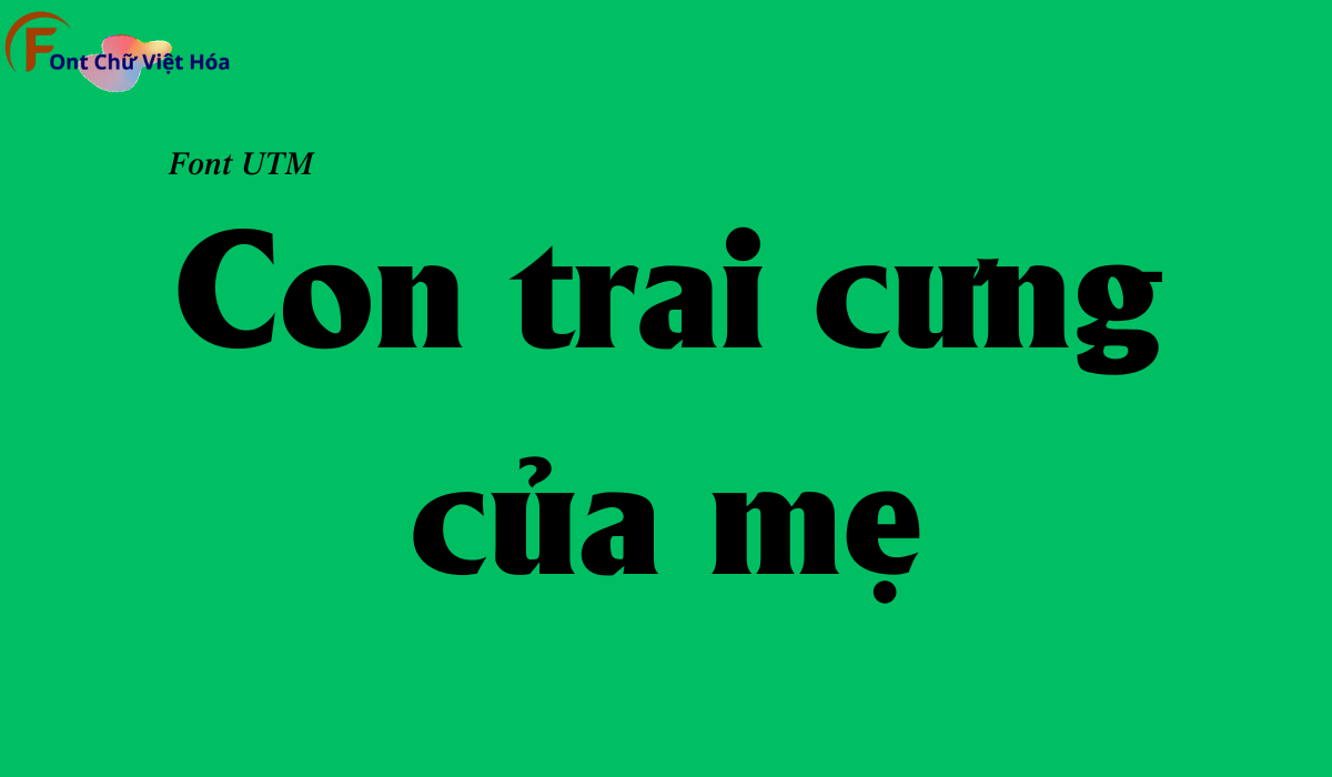 Font UTM Alberta Heavy