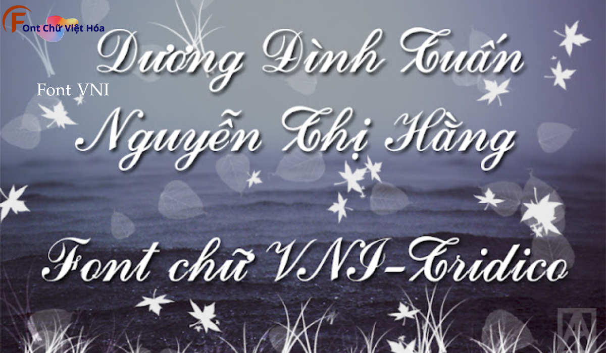 Font 1FTV - Fonts Chữ Việt Hóa