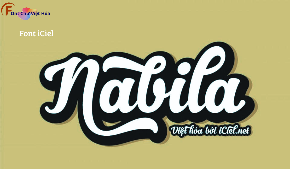 Font iCiel Nabila