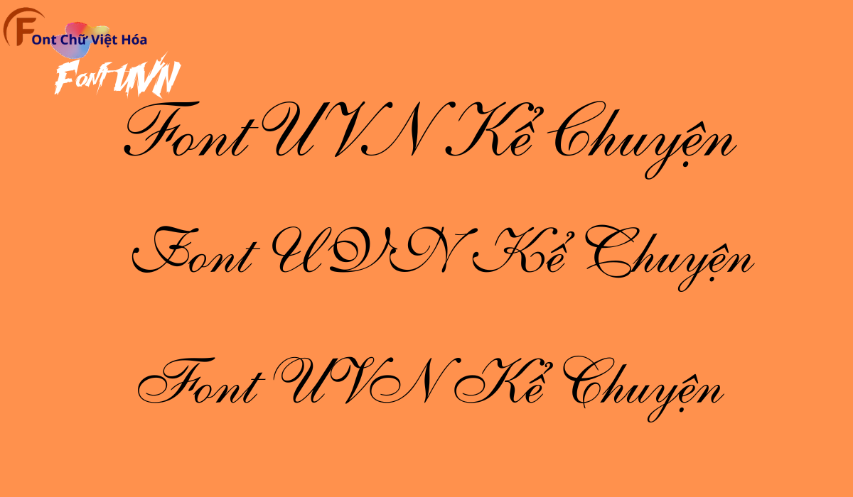 Font UVN Kể Chuyện