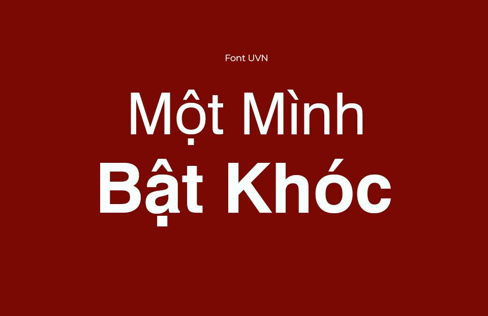 Font Việt Hóa UVN Hong Ha