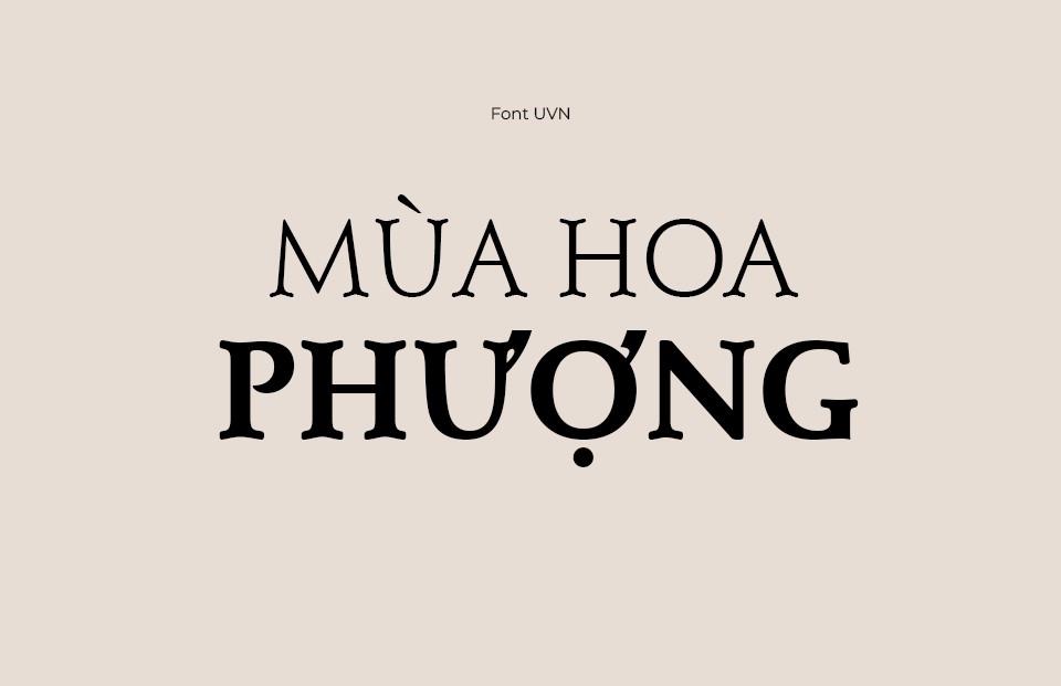 Font UVN Ánh Sáng 