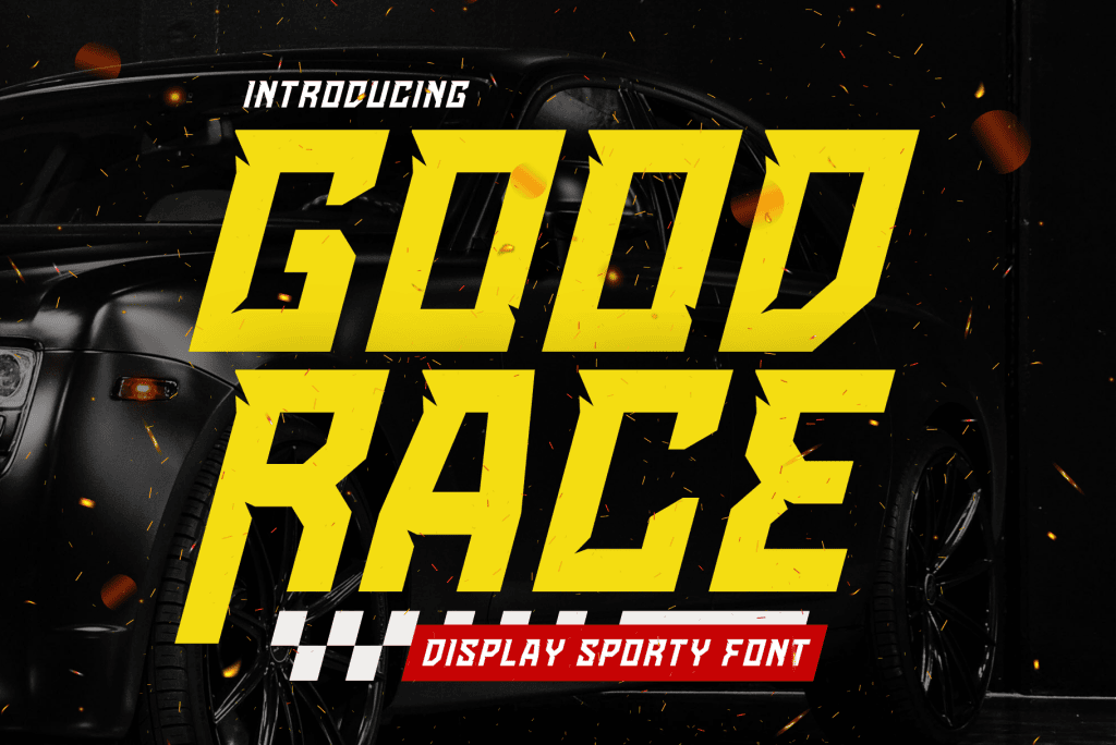 Font 1FTV Goodrace Việt Hóa