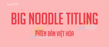 LNTH Bignoodle Titling Font