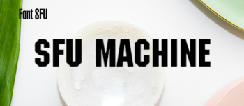 SFU Machine Font